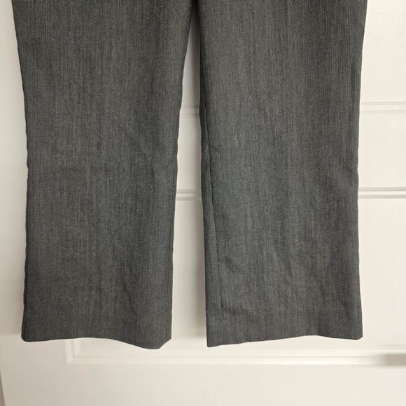 Women's Express Black & Gray Cropped Dress Pants Trousers | Size 2 - Picture 5 of 12